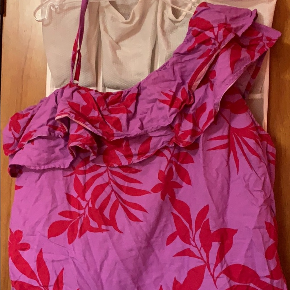 Floral tank top